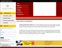 Tablet Screenshot of ganeshamonline.com
